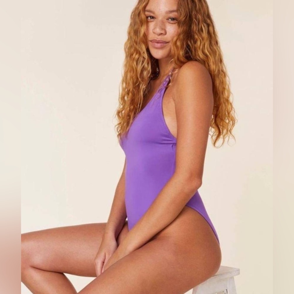 Andie Purple Women's One Piece Swimsuit